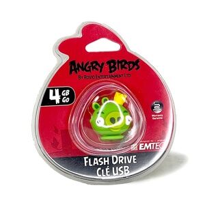 EMTEC Angry Birds USB 4GB Flash Drive 2.0